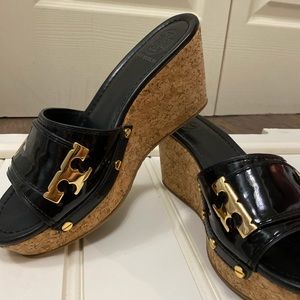 Tory Burch Pamela Platform Wedge Shoes